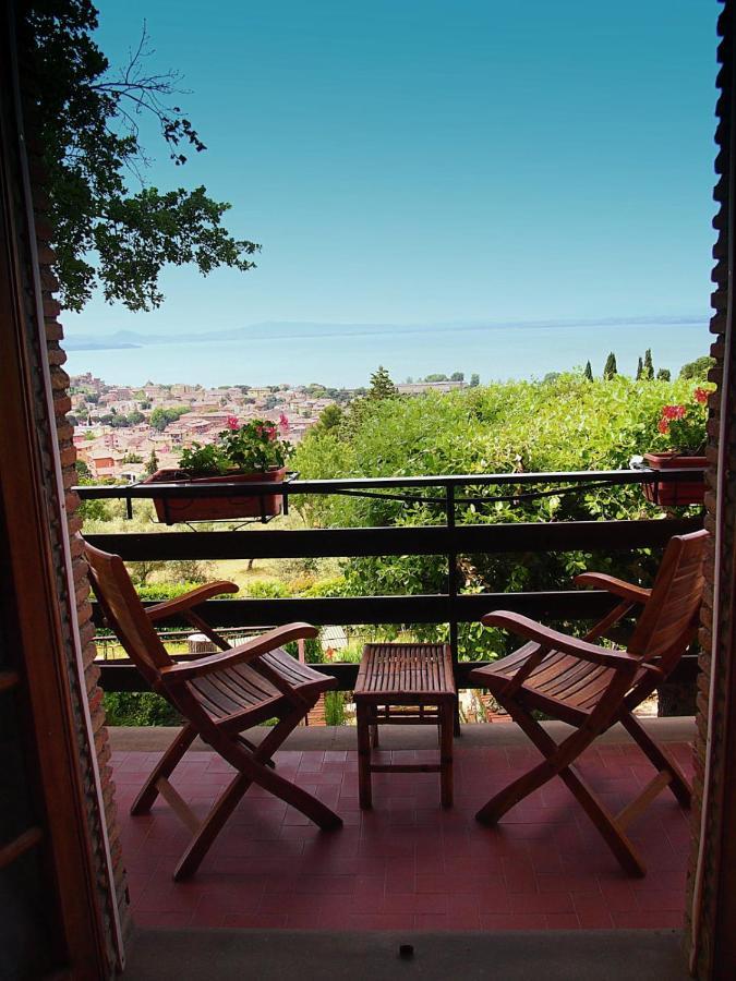 B&B Casa Sanni パッシニャーノ・スル・トラジメーノ エクステリア 写真